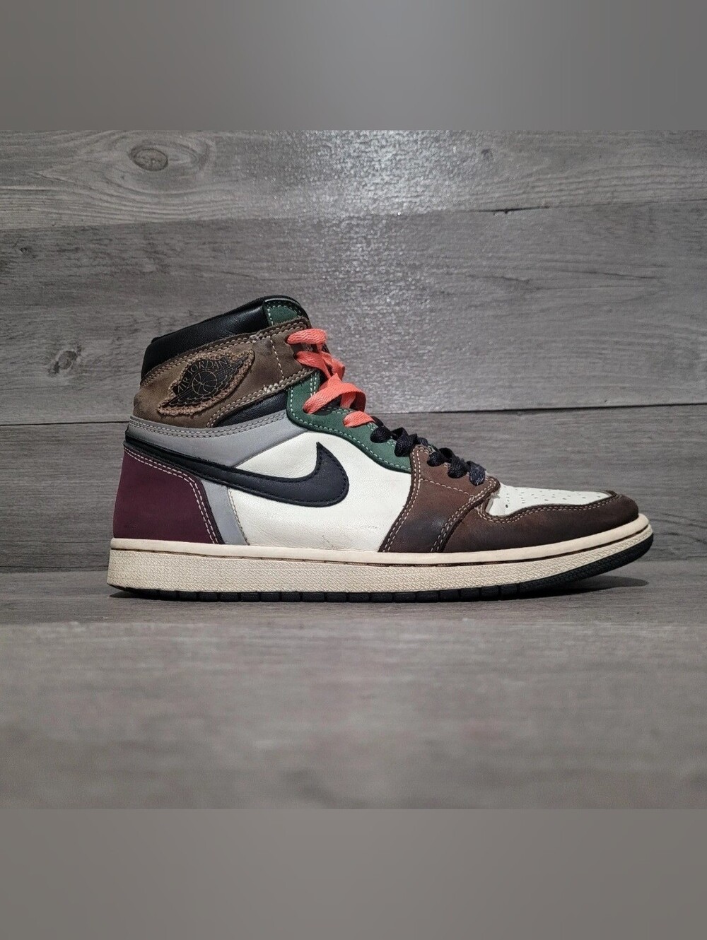 Jordan Retro 1 High Hand Crafted Mens Sz 8 - DH3097-001 Shoes